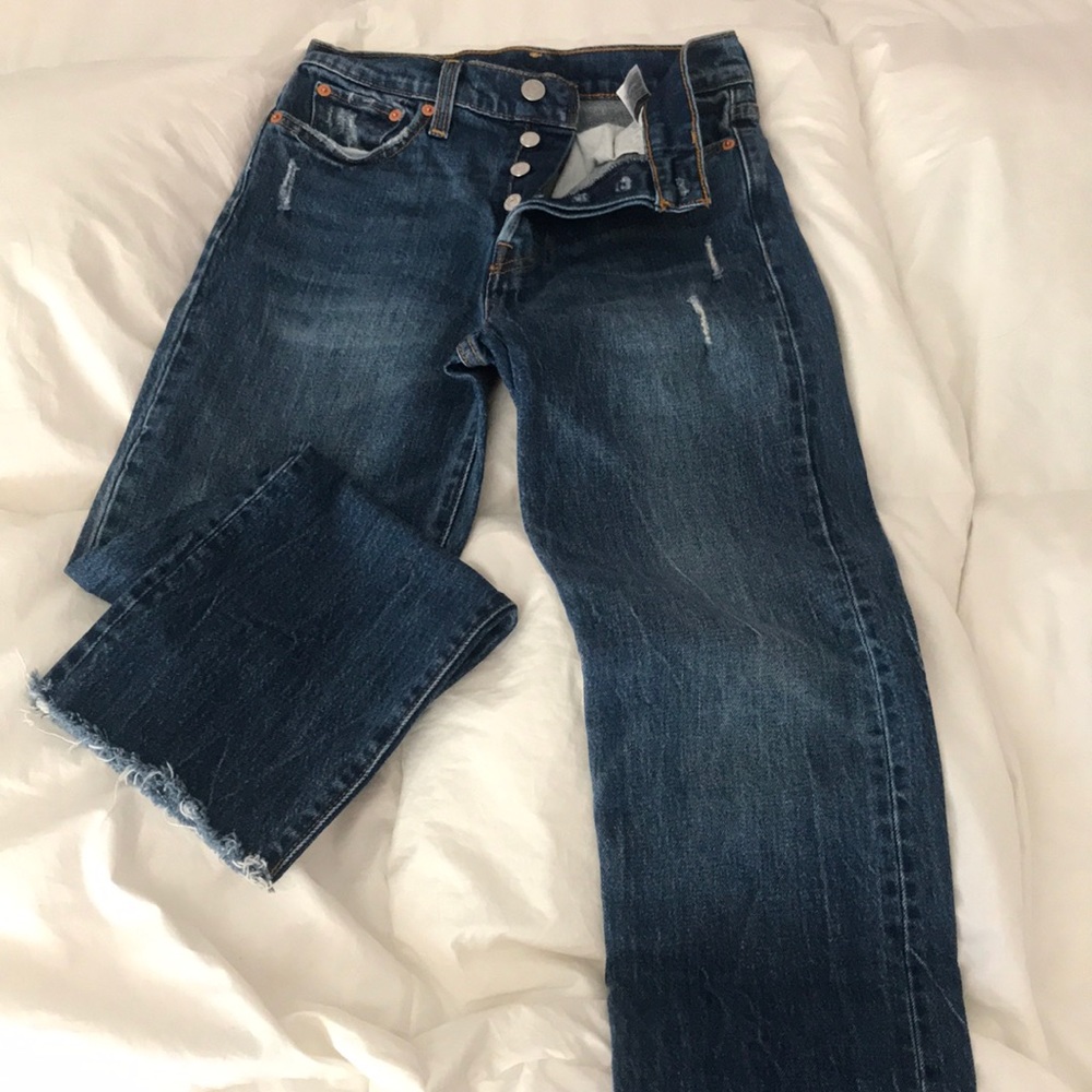 Levis Wedgie Fit Straight Jeans